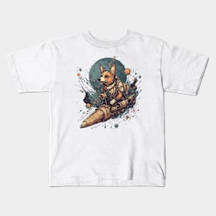 Astrodog – Dog Astronaut Kids T-Shirt